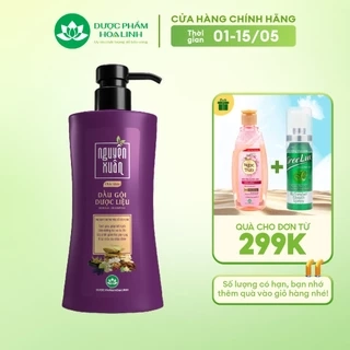 Dầu gội Nguyên Xuân Chắc Khỏe 350ml KM 35ml - Dành cho tóc yếu, dễ gãy rụng