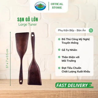Sạn Gỗ Lớn Ohiama Large Tuner | Dụng Cụ Nhà Bếp, Nấu Ăn, Trang Trí, Đồ Thủ Công VNXK, Tết