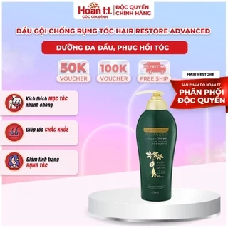 Dầu Gội Phục Hồi Hư Tổn Và Giảm Rụng Tóc Hair Restore Advanced - Lọ Dầu Gội Giúp Tóc Chắc Khỏe Hơn 450ml 320