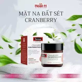Mặt Nạ Đất Sét Cấp Ẩm Giúp Tái Tạo Da Swisse Cranberry Pore Perfect Claymask - Mask Dưỡng Da Và Chống Lão Hóa 191
