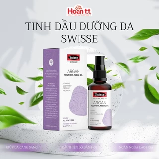 Tinh Dầu Dưỡng Da Swisse SC Argan Youthful Facial Oil - Lọ Dưỡng Ẩm Da Mặt Giúp Làm Chậm Quá Trình Lão Hóa 50ml 268