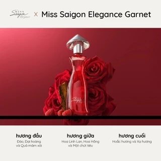 Nước Hoa Miss Saigon Elegance Garnet 50ml - Hương nhẹ nhàng quyến rũ