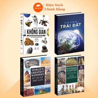 Combo Sách : Kỳ Quan Thiên Nhiên Thế giới, Bí Ẩn Lịch Sử, Khám Phá Bí Ẩn Không Gian, Trái Đất