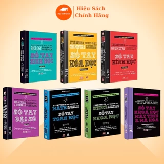Combo Sách Sổ Tay Học Tập - Học Giỏi Toán - Tổng hợp kiến thức tham khảo các cấp học