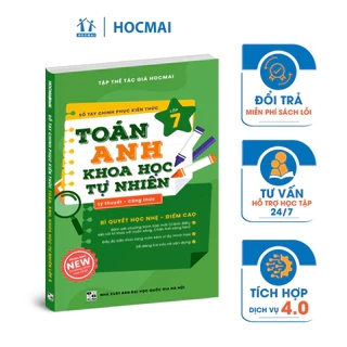 Lớp 7 - Sách Sổ tay chinh phục kiến thức Toán - Anh - KHTN lớp 7 - Theo chương trình mới