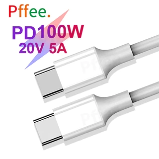 Cáp Sạc Nhanh Pffee 100W 5A PD Type C Sang Type C