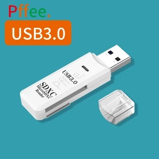 Pffee Đầu Đọc Thẻ Nhớ 2 Trong 1 Tốc Độ Cao USB3.0 5G