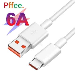 Pffee Cáp SạC Nhanh 6A USB C 66-120W Chuyên DụNg