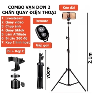 Chân Đỡ Điện Thoại Livestream CT21, Gậy Chụp Ảnh Quay Video Chắc Chắn - HOLOCOM