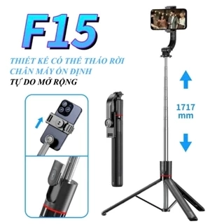 Gậy Chụp Ảnh 3 Chân F210S F15 F16 Z165S, Chân Tripod Điện Thoại Đa Năng Có Đèn -HOLOCOM