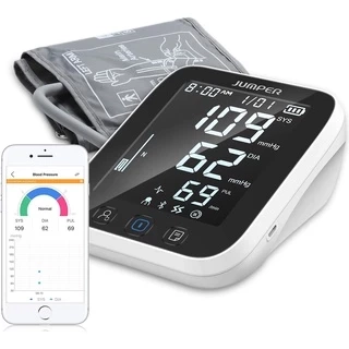 Máy đo huyết áp bắp tay kết nối bluetooth điện thoại Jumper JPD-HA121