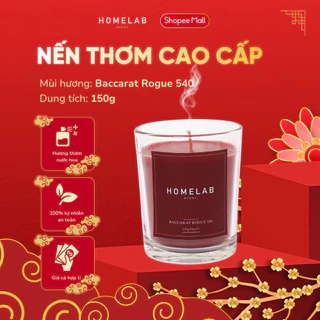 Nến Thơm 150G - Lựa Chọn Mùi Nước Hoa Niche Tom Ford, Jo Malone - Sáp Tự Nhiên Cao Cấp - HOMELABSCENT