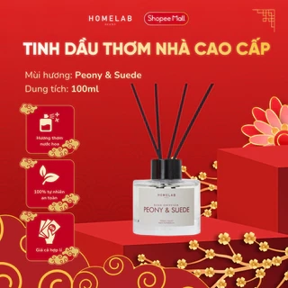 Nước hoa thơm phòng cao cấp mùi nước hoa PEONY & SUEDE - JO Mlone mùi hương sang trọng, tinh khiết 100ml_HOMELAB