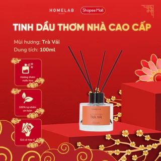 Nước hoa thơm phòng mùi TRÀ VẢI - Best seller, nước hoa thơm phòng cao cấp 100ml_HOMELAB