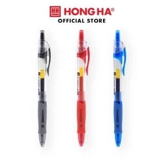 Bút gel, bút bi nước Hồng Hà mực Xanh, Đen, Đỏ màu sắc tươi sáng - 2766