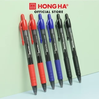 Bút Semi Gel 0.7mm nét viết êm trơn, nét mực liên tục, Hồng Hà (2600)