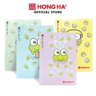 Vở 4 ô ly 80 trang School Ếch Cốm Hồng Hà định lượng 100gsm - 0600
