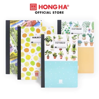 Vở kẻ ngang 200 trang - 420 trang A4, Sổ bìa cứng may gáy Hồng Hà