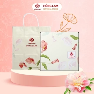 Bộ quà Hạnh Phúc Hồng Lam. Set quà tặng thiết thực, ý nghĩa