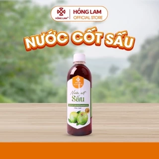 Nước cốt sấu tươi Hồng Lam chai (500ml). Có vị chua, ngọt