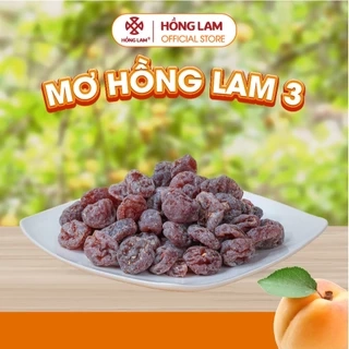 Ô mai (xí muội) mơ Hồng Lam 3, dạng hộp và gói. Có vị chua, cay, mặn ngọt