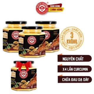Combo 4 hũ Tinh nghệ nếp vàng Honimore 200g/hũ