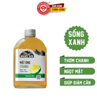 Mật ong Chanh - Rừng Nhiệt Đới 730g - tiện lợi, giúp giảm cân, tăng đề kháng