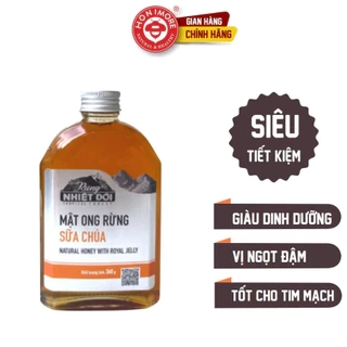 Mật ong rừng sữa chúa – Rừng Nhiệt Đới 730g/chai- mật ong nguyên chất, tăng đề kháng