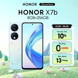 Điện thoại HONOR X7b 8GB+256GB | Pin 6000mAh, Camera 108MP, Màn hình 6.8" | Bảo hành 13 tháng