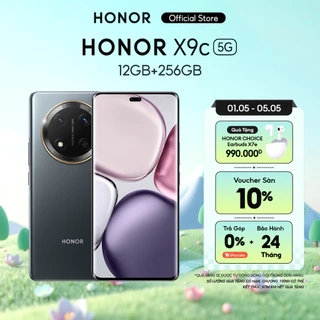 Điện thoại HONOR X9c 5G 12GB + 256GB | Màn hình 6.78" |Pin 6600mAh, Camera 108MP | Bảo hành 24 Tháng