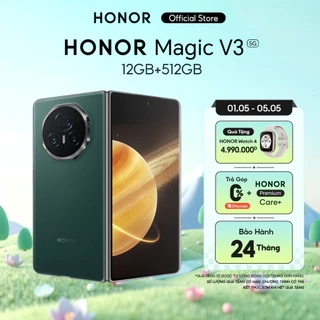 Điện thoại thông minh cao cấp HONOR Magic V3 5G 12GB + 512GB | Màn hình 7.92 inch| BH 24 Tháng