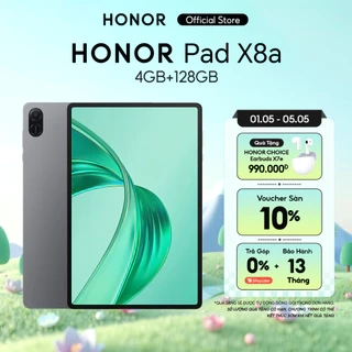 Máy tính bảng HONOR Pad X8a 4GB+128GB | Màn hình TFT LCD 11" 90Hz | Pin 8300mAh | BH 13 tháng