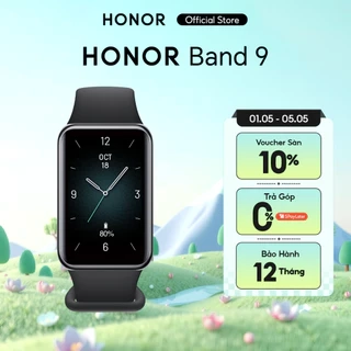 Đồng hồ đeo tay thông minh HONOR Band 9 Pin 14 ngày Kháng nước 5ATM 96 chế độ thể thao| BH 12 Tháng