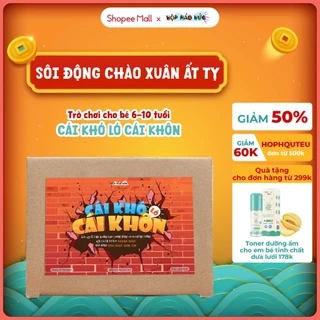 Đồ chơi Cái khó ló cái khôn cho bé 6-10 tuổi giúp con rèn luyện khả năng ứng biến, rèn luyện tư duy logic