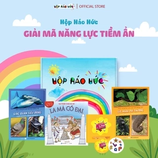 Hộp Háo Hức Giải Mã Năng Lực Tiềm Ẩn sách cho bé 6-10 tuổi cùng con khám phá siêu năng lực trong thế giới tự nhiên