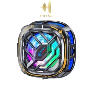 Quạt tản nhiệt điện thoại HOSAN X76A / X76A Pro trang bị đèn Led RGB và màn hình hiển thị nhiệt độ