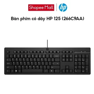 Bàn phím có dây HP 125 - 266C9AA