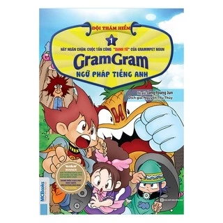 Sách - Gram Gram - Đội Thám Hiểm Ngữ Pháp Tiếng Anh - Tập 1 Danh Từ
