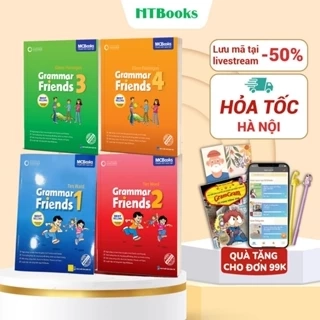 Sách - Grammar Friends 1,2,3,4 - Tiếng Anh Trẻ Em (Lẻ Tùy Chọn)