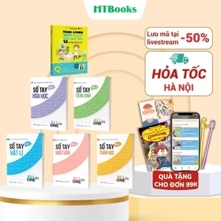Sách - Sổ tay All In One Toán, Lý, Hóa, Văn, Tiếng Anh Cấp 3  & 360 Động Từ Bất Quy Tắc và 12 Thì (Combo/Lẻ Tùy Chọn)