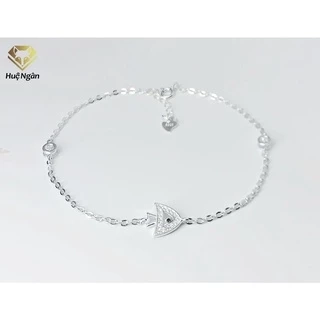 Lắc chân bạc Ý 925 Huệ Ngân - Chuông xinh RYBJ50098