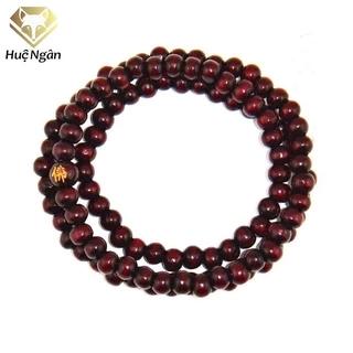 Vòng Tay Chuỗi Hạt Phật Giáo Gỗ Tự Nhiên 108 Trang Trí Mặt Dây Chuyền Chuỗi Hạt Cầu Nguyện Thiền Định Phật Giáo