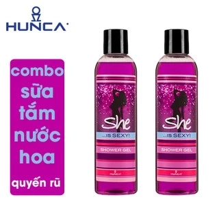 Sữa Tắm Hương Nước Hoa Quyến Rũ Hunca 700ML