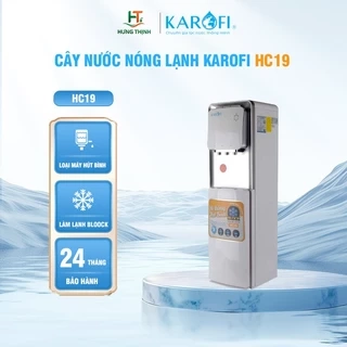 Cây Nước Nóng Lạnh Hút Bình Karofi HC19 Công Nghệ Hiện Đại, Thiết Kế Độc Đáo