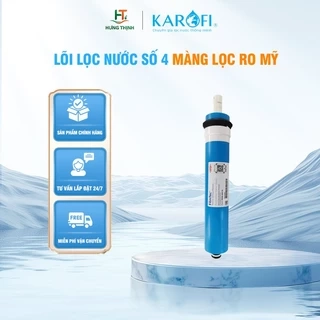 Lõi Lọc Karofi Số 4 (Màng Lọc RO) Hàng Chính Hãng Chất Lượng Cao