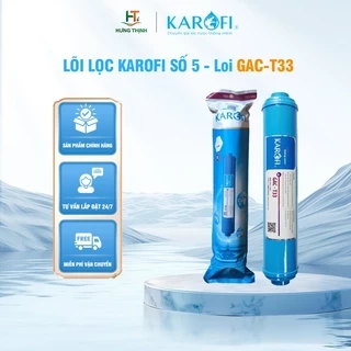Lõi Lọc Karofi Số 5 - Lõi GAC-T33 Hàng Chính Hãng Làm Mềm Và Nước Có Vị Ngon Hơn