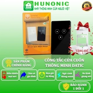 Công Tắc Cửa Cuốn Wifi Datic Smart Door, Công Tắc Cửa Cuốn Điều Khiển Từ Xa Bằng Điện Thoại - DTDOOR