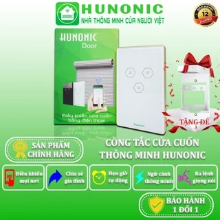 Công Tắc Cửa Cuốn Wifi Hunonic Door, Công Tắc Cửa Cuốn Điều Khiển Từ Xa Qua Điện Thoại - HNDOOR