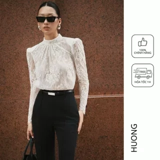 Áo sơ mi ren Valentina Lace Blouse HUONG BOUTIQUE HBSM1166