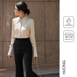 Sơ mi lụa mịn da cổ đức HUONG BOUTIQUE BSSM36